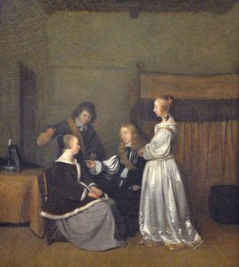 Konverzační galantka od Gerard ter Borch